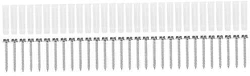 GLEAVI 30sets Drywall Tv Mount Anchors Kit Wall Mount Tv Bracket Screws Concrete Screws for Mounting