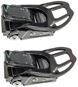 1 Paar Snowboard-Ratschenschnallen, Basisbreite 23,5 mm, für Snowboard Strap-In-System, Zehen, Knöchel, Zunge, Leiter