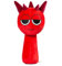 S-prunki PlüSchtier,9.8zoll Lustige S-prunki Plushies FüR Gaming-Fans,Super Weiches Sammelbares PlüSchtier,Weihnachten Geburtstag Geburtstage FüR 4 5 6 7 8 9 10+Jahre Alt StrumpffüLler. (Red)
