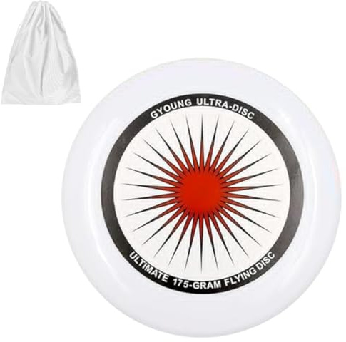 Outdoor-Wettkampf-Frisbee, Ultimate Fris-bee, Professionelle Wurfscheibe, Wettkampf-Fris-bee Funsport, Drehbares Profi-Fris-bee,geeignet für Gelegenheitsspieler und Profis,(Plus Aufbewahrungstasche)
