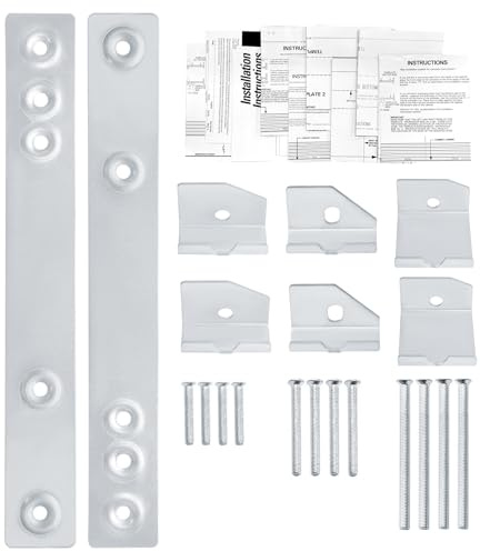 BigHead WX4-A019 JXA019K Microwave Under Cabinet Mounting Kit Replacement for GE Microwave Ovens AP3205226 774279 PS311867- Microwave Mount Bracket for Hanging an Over-The-Range Microwave Oven