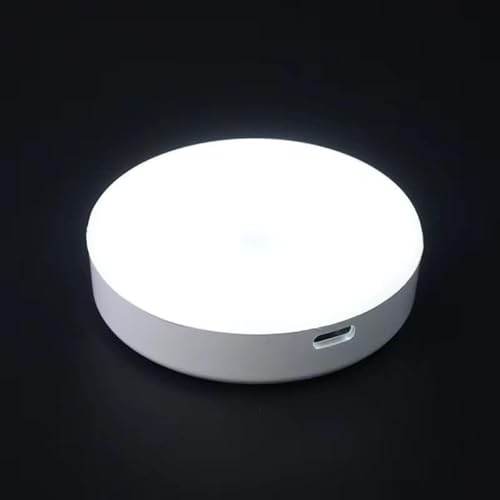 Amor International Veilleuse tactile magnétique portable avec variateur d'intensité, sans fil, douce pour les yeux, rechargeable par USB