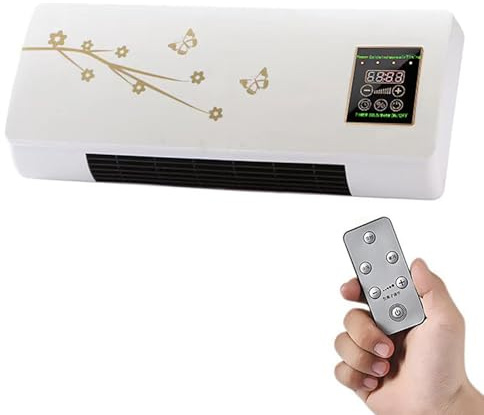 Condizionatore D'aria Portatile E Ventilatore Da Parete Senza Pale, Condizionatore D'aria Split Da Parete, Sistema Mini Split Ac/riscaldamento Silenzioso Con Raffreddamento/riscaldamento Veloce #1