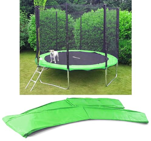 Carparts-Online 366cm Trampolin Sprungfedern Schutz Abdeckung Hellgrün