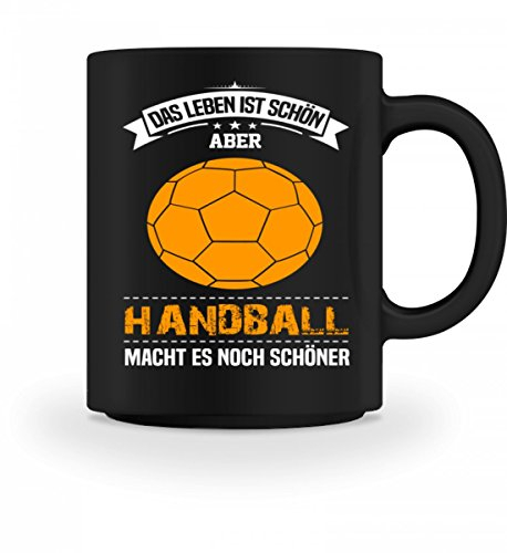 Hochwertige Tasse - Handball Spieler Trainer Geschenk Handballerin Handballer Geschenkidee Sport