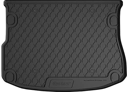 Gledring Rubbasol (Gummi) Kofferraumwanne kompatibel mit Range Rover Evoque 5-türer 2011-2019