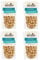 Joe & Seph's Salted Caramel Popcorn (4x70g) | 2 Star Great Taste Award, gourmet popcorn, air-popped, on the go snack, for a party, salted caramel