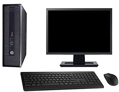 PC HP 600 G1 SFF Ecran 19 Intel G3220 RAM 8Go Disque 500Go Windows 10 WiFi (Reconditionné)