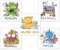 Lustige Mülltonnenaufkleber Monster, 10er Set Aufkleber Mülltrennung, Mülltonen Aufkleber Abfalltrennung auch für Kinder nach Biomüll, Altpapier, Gelber Sack, Rest Müll & Glas, Müllaufkleber