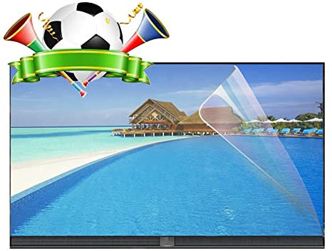 AIZYR Anti Blue Light Monitor Displayschutzfolie 75 77 82 85 Blendschutzfolie für gebogenen Bildschirm, Frosted Surface Anti Scratch, Keine Blasen,82inch 1831x1049mm