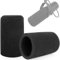 ChromLives Windscreen for SM7B, 2Pack Microphone Pop Filter Foam Cover Compatible with Shure SM7B, Mic Cover Replacement for Noise Reduction By , Black
