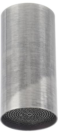 Qiilu Catalizzatore per Tubo di Scarico per Moto Catalizzatore per Silenziatore di Scarico Centrale Anteriore in Acciaio Inossidabile Universale per Moto (48 * 100 mm)