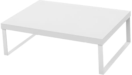 Ciieeo Support De Rangement Pour Cuisinière à Gaz Présentoir De Pot De Fleur Porte-boule De Cristal Rehausseur De Pot De Fleurs Blanche Poêles à Gaz Mdf Étagère De Cuisine