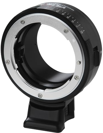 VILTROX NF-NEX Objektivadapter Manueller Fokus für Nikon G/F/AI/S/D Mount Serie Objektiv an Sony E-Mount Kamera Sony A7 A7II A7R A7SII A7RII A6300