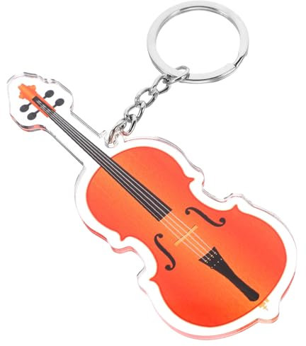 Alasum Violoncello Schlüsselanhänger Musikinstrument Accessoire Aus Eleganter Für Musikliebhaber Geschenkidee Für Partys Und Festivals