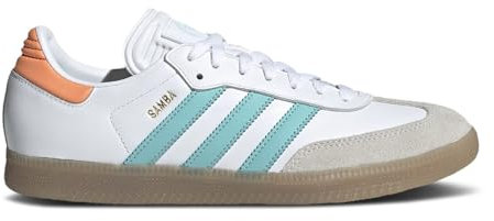 adidas Chaussures multisports d'extérieur pour femmes, Blanc/menthe facile/rose, 11.5