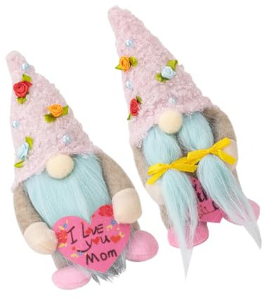 Ciieeo 2pezzi Gnome Adorabili Per Decorazioni Della Pupazzi Delicati Per e Accogliente