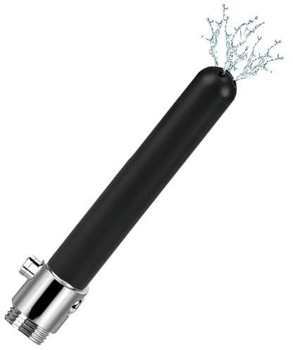 GNALIA Système De Connexion Universel Compatible Avec La Plupart Des Flexibles De Douche. Ce Lavement Douche Anus Offre Une Expérience De Nettoyage Intestinal Complet Dans Le Confort De Votre Salle D