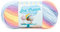 Lion Brand Yarn Ice Cream, DK Weight Acrylic Blend Yarn for Knitting, Crochet, and Crafts, Parfait, 1 Pack
