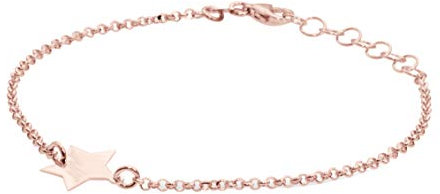 FEELINGS jewels bracciale in argento placcato oro rosa con STELLA