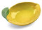 Auntie Morags Lemon Fresh Figural Small Serving Bowl Melamine/Plastic - for Crisps, Nuts & Nibbles