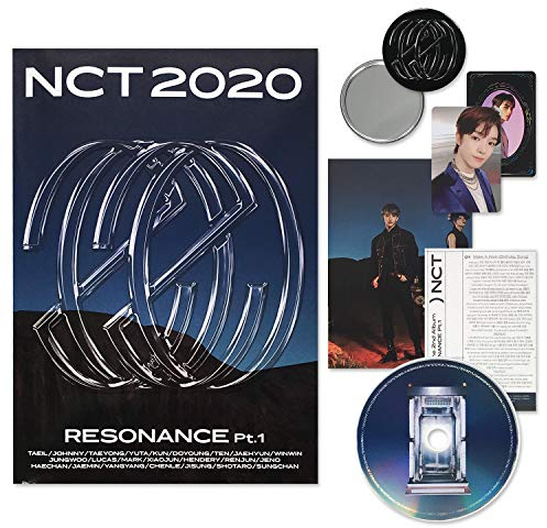 NCT 2020 Album - RESONANCE Pt.1 [ THE PAST ver. ] CD + Photobook + Lyrics Poster + Folded Poster(On pack) + Photo Card + Yearbook Card + FREE GIFT