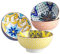 vancasso JASMIN Porzellan-Schalenset (4-tlg., 650 ml) – Müslischalen Ø 15,3 cm x 7,5 cm H, Dessert- & Eisschalen, langlebig & spülmaschinenfest, Aladin-Serie