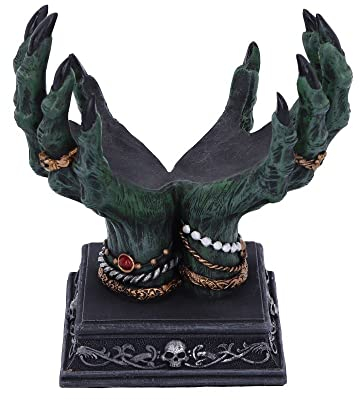 Nemesis Now Beyond The Grave-Soporte para Bolas de Cristal (15 cm), Negro