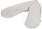 Julius Zöllner Classic Stillkissen ca. 190 cm | Füllung 42 Liter EPS-Mikroperlen | Made in Germany | Bezug aus 100% Baumwolle | OEKO-TEX® STANDARD 100 | Dschungelblätter