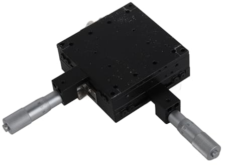 Manueller XY Lineartisch 100 mm Schiebetisch Mikrometer Trimmplattform Zur Gerätepositionierung