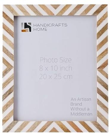 Handicrafts Home Wooden Picture Frame 8x10 For Home & Office Desk Decor, Tabletop, Modern Home Decoration, Living Room, Wall, Shelf, Gift For Christmas.