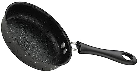 BESTonZON Mini pan Sauce pan nonstick Copper Skillet Egg Pan Small Frying pan Small cast Iron Skillet Small Omelet Pan nonstick bakeware Coating Fry pan pots Butter Non Stick Stainless Steel
