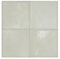 Smart Tiles Klebefliesen Küche und Bad – Zellige Beige, Fliesenaufkleber 3D, Küchenrückwand Selbstklebend, Wandpaneele, 5 Fliesen (22.86x22.86 cm), Einfach zu Montieren, Wasserfest, Made in Kanada