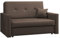 Mirjan24 Sofa Viva Bis II mit Schlaffunktion, 2 Sitzer Polstersofa mit Bettkasten inkl. Kissen, Schlafsofa Sofagarnitur, Bettsofa, Wohnlandschaft, Farbauswahl (Manila 05)