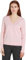 Tommy Hilfiger Damen Pullover Jersey V-Neck Strickpullover, Rosa (Delicate Pink), XL