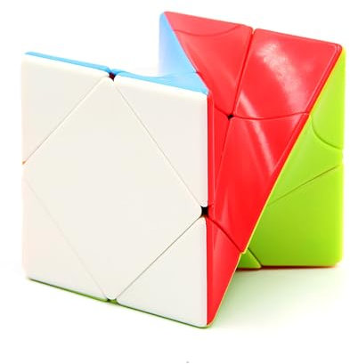 Svetilnikya 3×3 Twist Cube 3x3 Stickerelss Speed Cube Puzzle Würfel Bunt