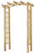 Zest Moonlight Arch – Elegant Wooden Garden Arch, PEFC-Certified, Perfect for Climbing Plants, Outdoor Decor, and Garden Entrances