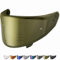 Everalo Visiera Compatibile con Suomy Speedstar - Stellar - Track1 - Tx Pro - Track - Visiera Casco Suomy Compatibile - Pinlock e Tear Off Ready (Oro)