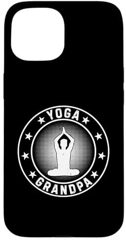 Hülle für iPhone 15 Yoga Opa Yoga Lover