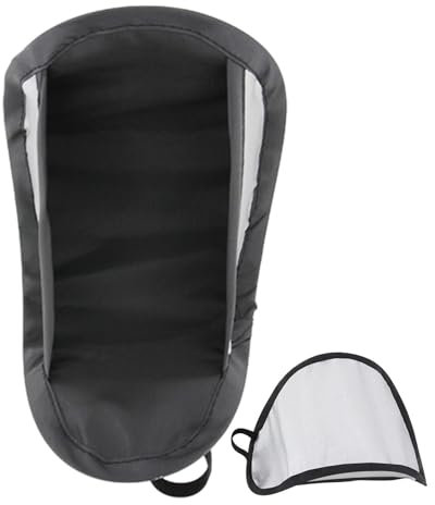 Phone Sun Shade | Glare Blocking Phone Stand | Heat Resistant Phone Visor | Anti-Glare Navigation Shield | Portable Sun Shade for Motorcycle, Car, and Dashboard