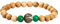 NAFEIMILUN Pulseras De Cuentas Pulsera Elástica De Cuentas De Bambú Y Jade De Sándalo Natural Para Hombre Y Mujer Pulsera De Un Solo Bucle Bodhi Lotus