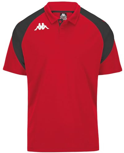 KAPPA Leviolo Short Sleeve Polo XL Red