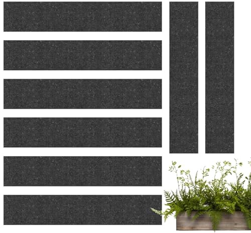Automatische Pflanzenbewässerungsmatte, 8-fache automatische Bewässerungssystem-Kapillarmatte, Pflanzenbehälter-Zubehör für Terrasse, Rasen, Garten, Aussaatstart