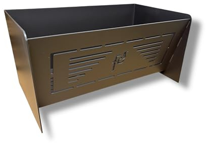Pelletkorb oder Schublade für 18 Liter Holzöfen, 400 x 230 x 200 mm.