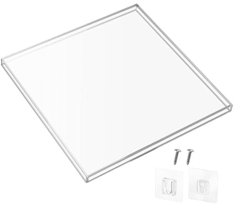 Acrylic Album Case - Acrylic 30.5x30.5x1.5cm | Clear Record Frame Transparent Acřylic Photocard Holder Display Stand Wall Rack | for CDs Albums Photos Home Decor Display Collection Showcase Gift