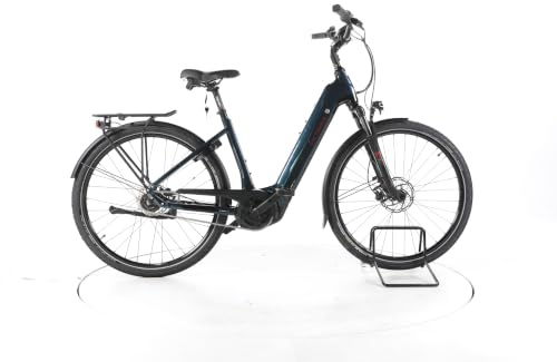 VICTORIA E Bike eManufaktur 11.7 City E-Bike Damen Herren 28 Zoll Elektrofahrrad, Bosch 60 Nm 500 Wh, 5 Gänge, Hydraulische Scheibenbremse 167-174 cm blau (Generalüberholt)