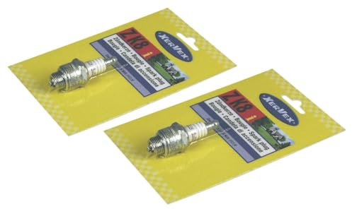 XerVex Rasenmäher Zündkerze RJ19LM, 1 Stück