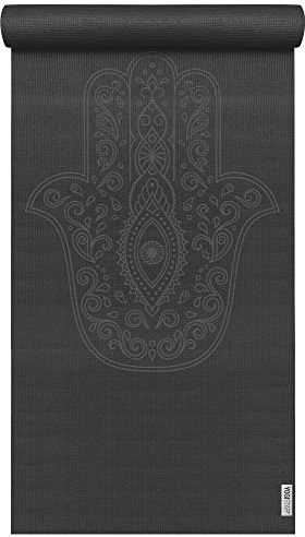 Yogamatte Yogimat® Basic - Art Collection - Hand Of Fatima Schwarz