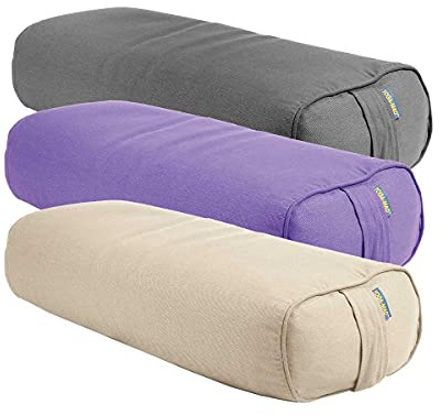 Yoga-Mad - Yoga-Kissen, Rechteckig, Buchweizen (Einheitsgröße) (Grau)