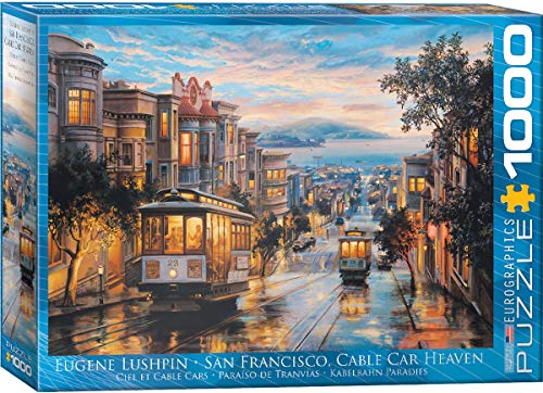 empireposter Straßenbahnen in San Francisco Classic Cable Cars 1000 Teile Puzzle Format 68x48 cm